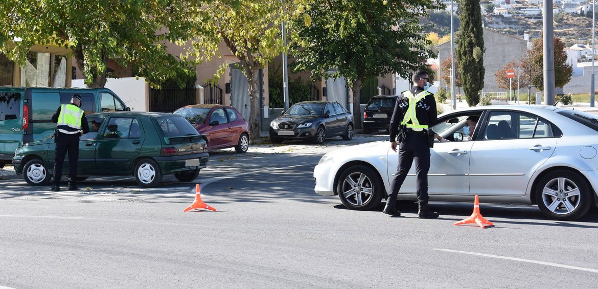 vigilancia accesosweb Control policial de accesos a Baza