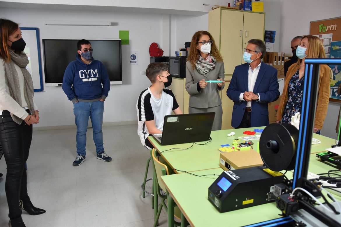 Visita al IES Alcrebite