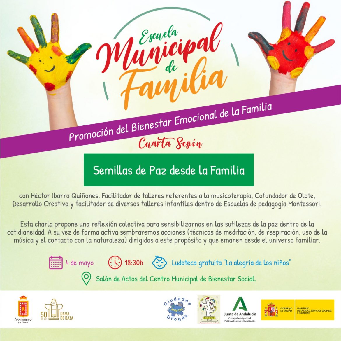 Escuela de Familia, 4 de mayo