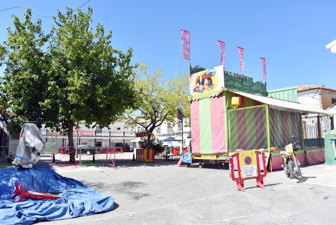 plaza del ángel prepara fiestas