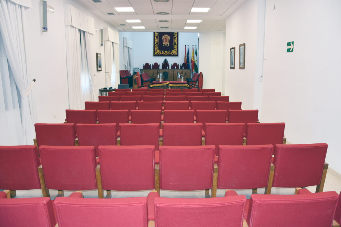 salón de plenos ayuntamiento de Baza