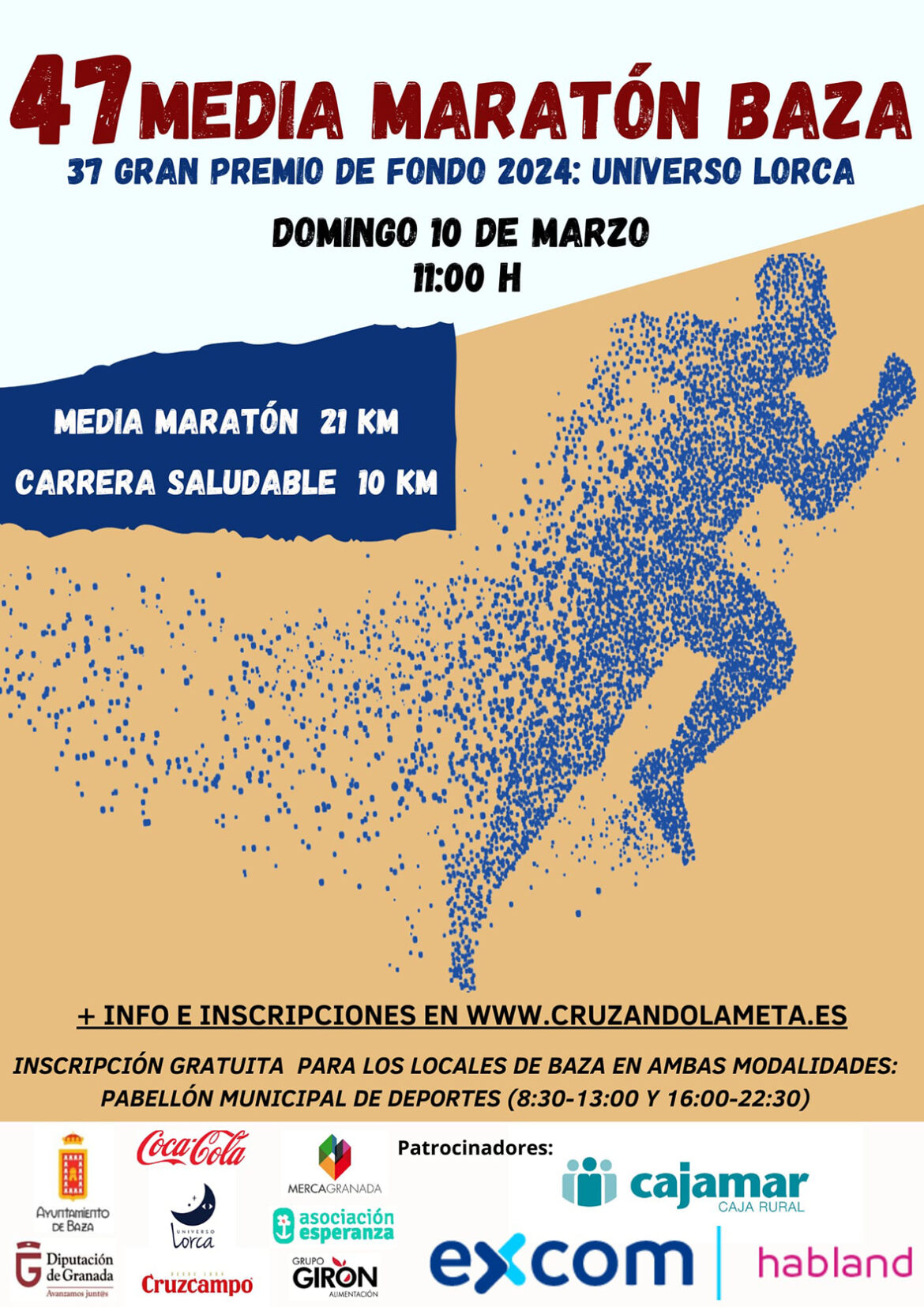 cartel media maratón
