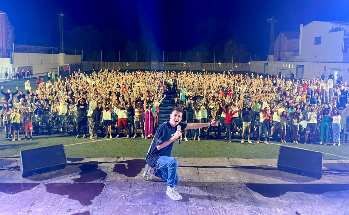 Christian García agradece al público bastetano su buena disposición
