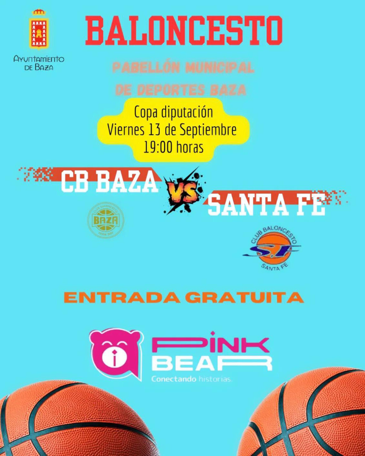cartel baloncesto copa diputación