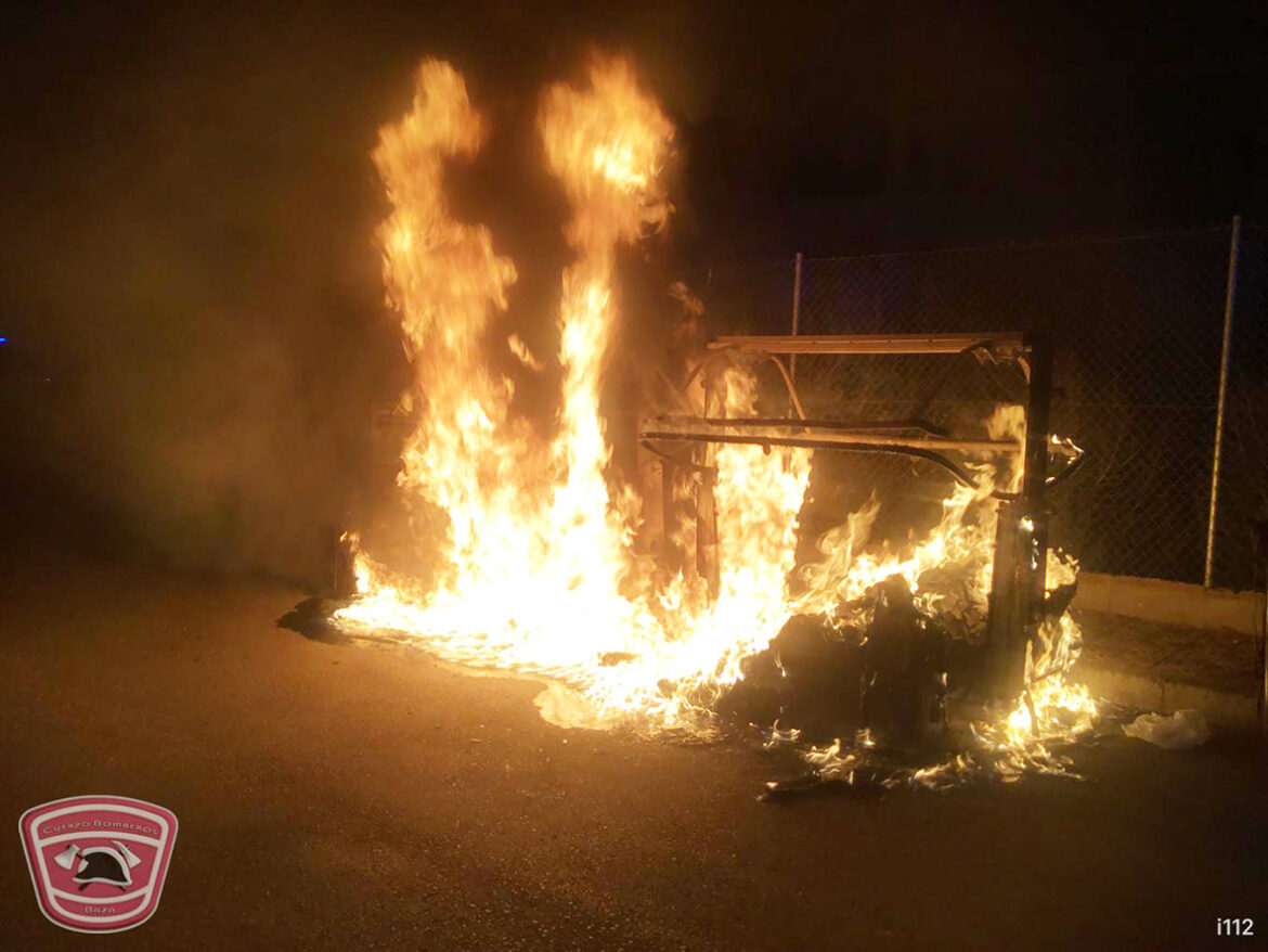 contenedor ardiendo 2