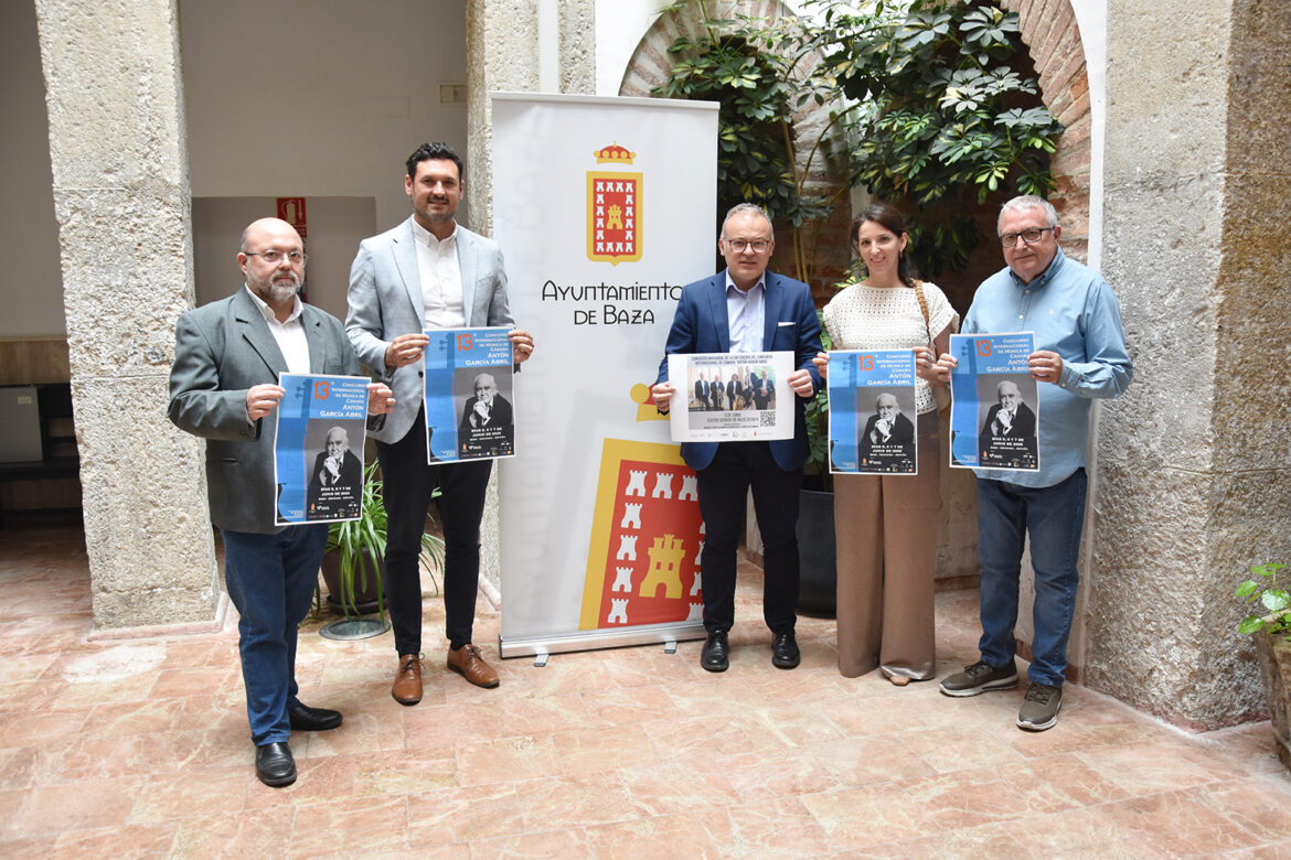 presentación XIII Concurso Internacional de Música de Cámara Antón García Abril